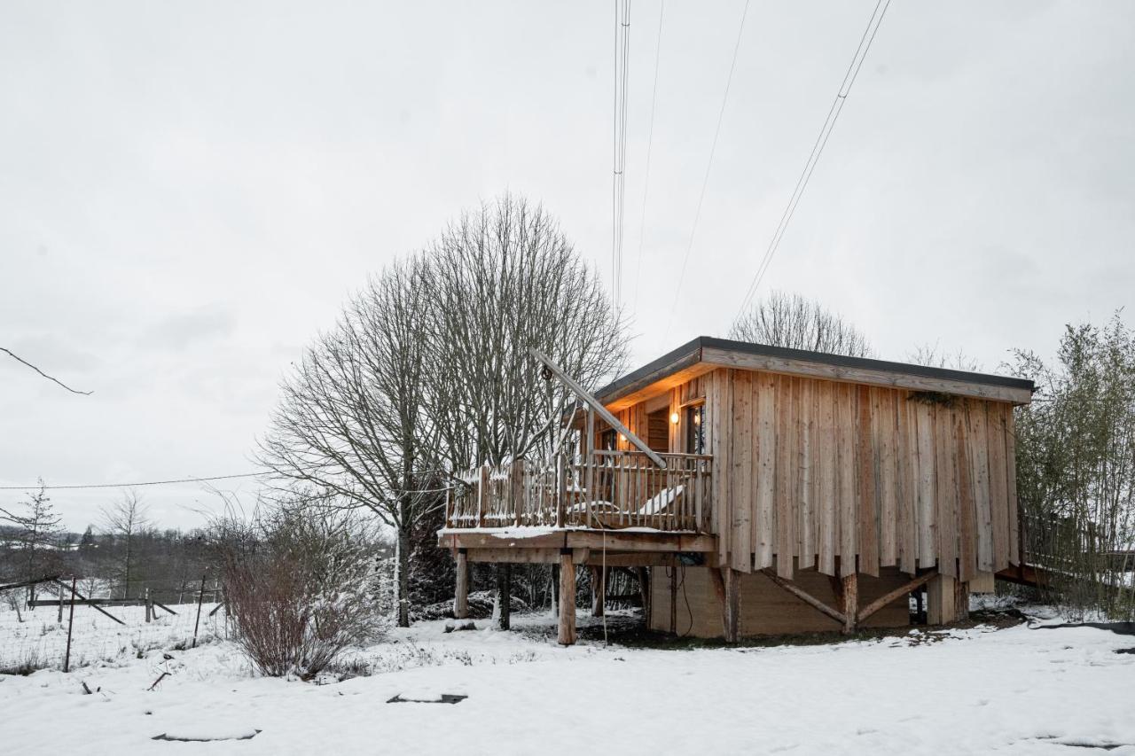 Villa La Cabane Ofuro Celles  Exterior foto
