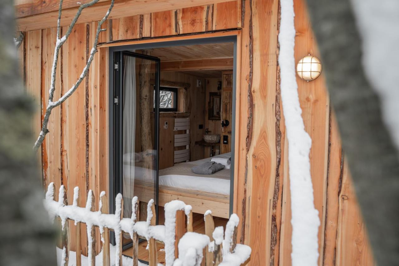 Villa La Cabane Ofuro Celles  Exterior foto